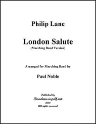 London Salute Marching Band sheet music cover Thumbnail